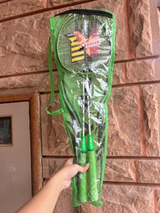 2 Badminton Rackets With Cover