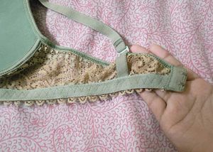 Sage green bra &amp; panty set