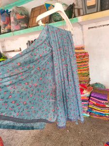 New Saree With Blouse