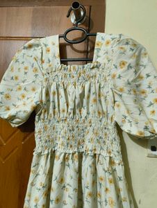 Floral Print Midi Dress