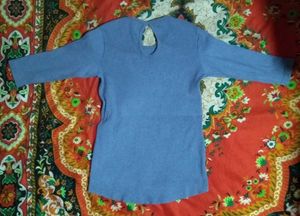 Girls Soft Cotton Blend Top