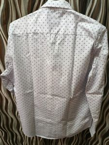 Pure Cotton Shirt From Zara Brand With Size L,full Selves Shirt