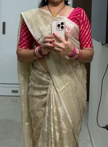 Georgette Brasso Saree