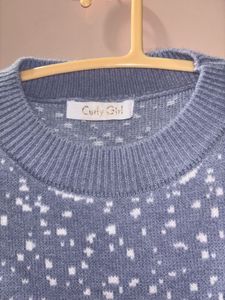 Print Sweater Top