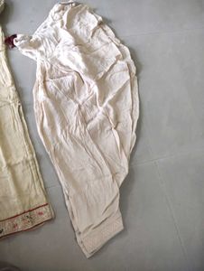 silk patiyala Kurta Set