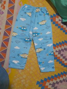 Cute Helicopter Print Pants