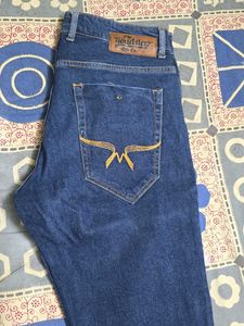 Dark Blue Denim Jeans