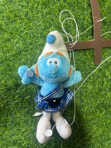 Plush String Puppet: Scottish Smurf 23 Cm