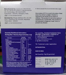 Bodywise Hair Gummies