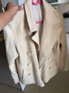 Cream OverCoat/Jacket