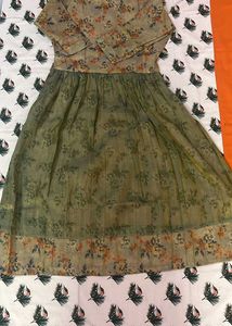 organza umbrella gown -XXL