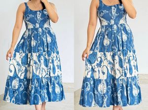 Bombay paisley flowy dress