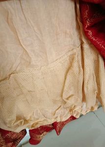 Golden &amp; Maroon Full Partywear Ethnic Gown (44&#34;)