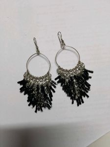 Chic Beaded Hoop Earrings Combo