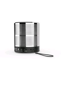 Studio 7 Mini 4 Hours Playing Time Portable BT Speaker 3 W Bluetooth Speaker (Silver, Stereo Channel)