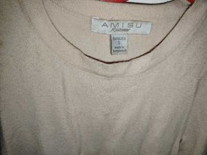 Elegant Beige Knit Top