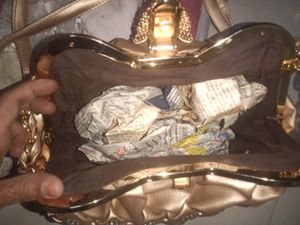 Golden Wedding Purse