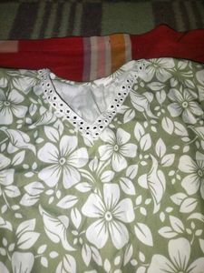 Floral Print Kurti