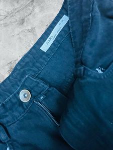 Black Straight Jeans Pant
