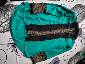 High Low Top  With Full Sleeves