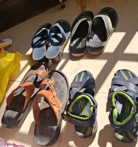 Assorted Used Sandals &amp; Flip-Flops