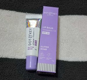 Dot &amp; Key Glitter Lip Balm SPF 30 with Vitamin C+E