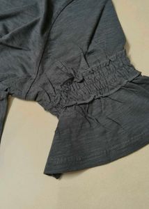 Charcoal Grey Color Top