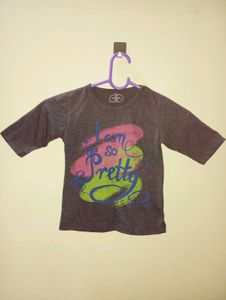4 Girls T-shirt 5-6 Years
