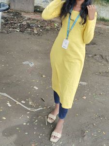 Yellow Kurti