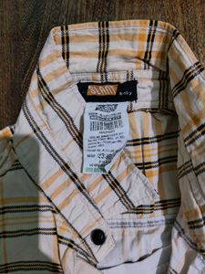 Boy&#39;s Plaid Shirt with Tee
