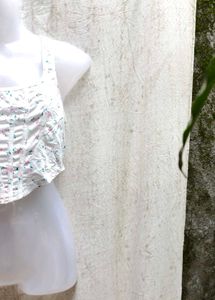 8277. Floral Corset Top