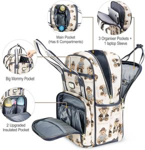 Pipi bear Backpack Stylish Cartoon Jacq