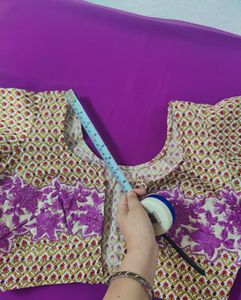 Purple Coloured Saree