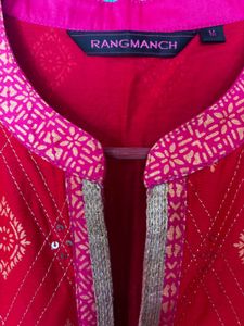 Elegant Red Kurta