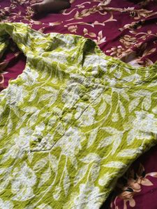 Floral Print Tunic Top