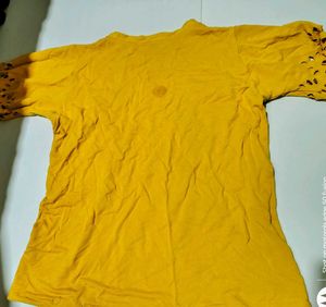 Yellow Bow Top