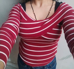 Maroon Top