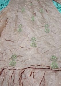L Size Gown With Dupatta