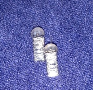 Elegant Silver Stud Earrings