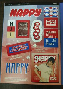 BTS Jin Second Album Happy