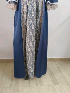 Elegant Blue Ethnic Gown