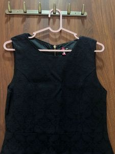 Jealous 21 Black Embroidered Dress