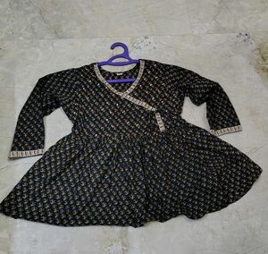 🔥Tunic rajasthani style short kurti chaniya choli