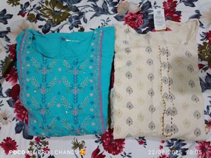 Elegant Women&#39;s Kurtas - Set of 2