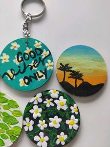 Hand-Painted Keychains