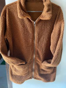 Cozy Brown Teddy Bear Jacket