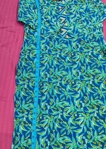 Beautiful  Cotton Kurta Pant Set