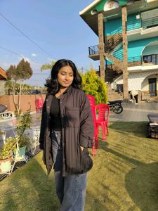 8 Seconds Quilted Black Coat