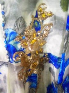 Elegant Floral Gown