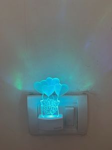 Happy Birthday LED Lamp